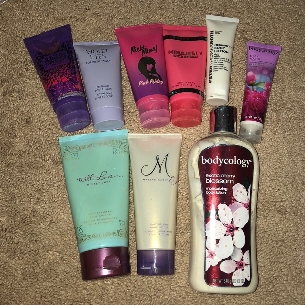 Variety of Lotions